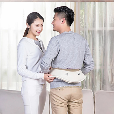 Đai Đeo Massage Lưng Vai Cổ Gáy - Hàng Chính Hãng