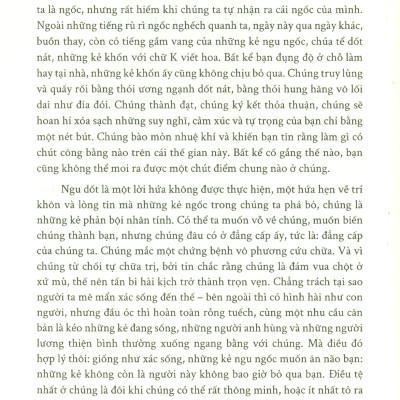 KẺ KHÔN CŨNG CÓ KHI KHỜ - Tâm Lý Học Về Sự Ngu Ngốc Của Con Người