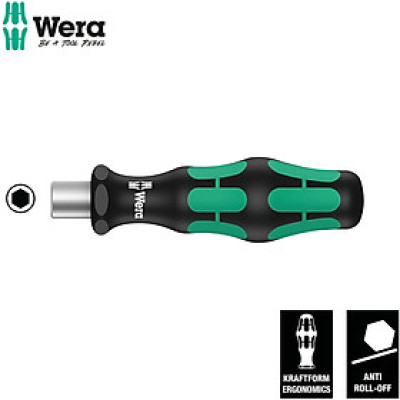 Cán gắn đầu vít 1/4" từ tính Wera 05051274001 813 Bitholding screwdriver dài 78mm
