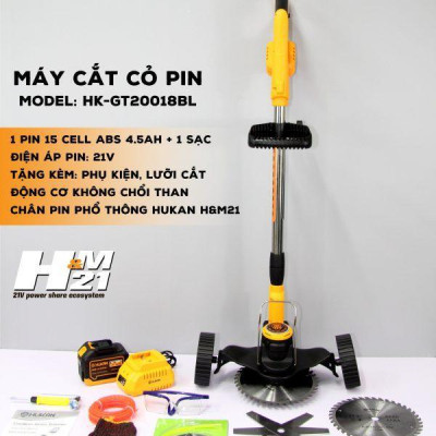 MÁY CẮT CÓ  PIN HK-GT20018BL HUKAN (1 PIN + 1 SẠC )- HÀNG CHÍNH HÃNG