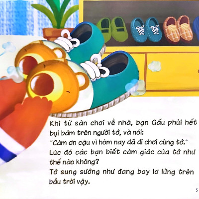 Phát Triển Tư Duy - Kĩ Năng Cho Bé: Bồi Đắp Tình Cảm Gia Đình - Gia Đình Giày Hạnh Phúc