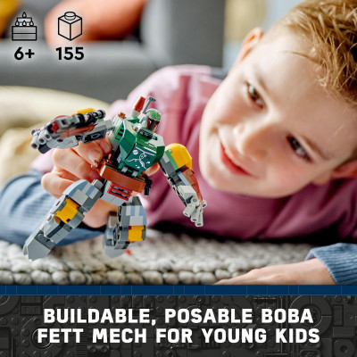 LEGO Star Wars 75369 Đồ chơi lắp ráp Chiến Giáp Boba Fett (155 chi tiết)