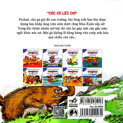 Sách: Lại chuyện xóm gà - Tập Pitikok và khu rừng cảm lạnh