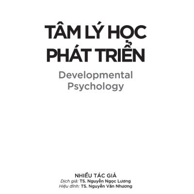 Tâm Lý Học Toàn Thư - Tâm Lý Học Phát Triển