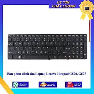 Bàn phím dùng cho Laptop Lenovo Ideapad G570 G575  - Hàng Nhập Khẩu New Seal