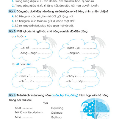 Đề Ôn Luyện Và Tự Kiểm Tra Tiếng Việt Lớp 2 - Tập 2_MEGA
