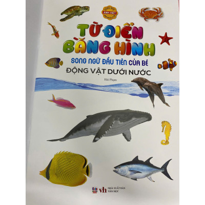 Song ngữ đầu tiên của bé _Thế giới bằng tranh_ Động vật dưới nước (Mới)