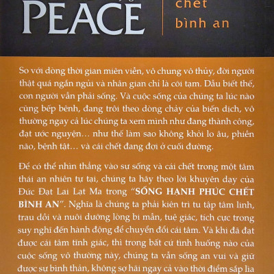 Sống Hạnh Phúc Chết Bình An