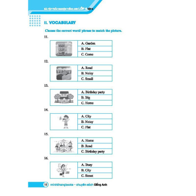Sách - Global Success - Bài Tập Trắc Nghiệm Tiếng Anh Lớp 4 - Có Đáp Án - Tập 2 - Minh Thắng