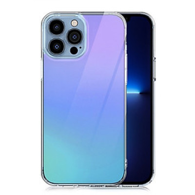 Ốp lưng chống sốc đổi màu cho iPhone 14 Pro Max (6.7 inch) hiệu Memumi Rainbow Iridescent Case thiết kế mặt lưng đổi màu theo góc nhìn, chống sốc cực tốt, chất liệu cao cấp - hàng nhập khẩu