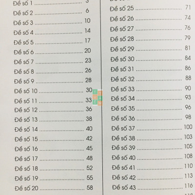 Sách - 45 đề ôn luyện và kiểm tra Toán 1