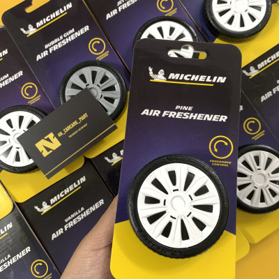 Sáp Thơm Ô Tô MICHELIN Khử Mùi Xe Hơi Cao Cấp - Michelin Organic Can Air Freshener (Hàng Chính Hãng) mùi hương bubble gum