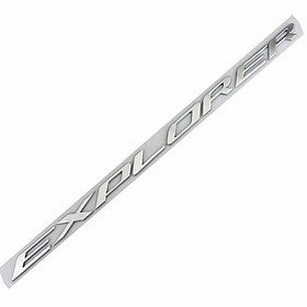 Tem Dán Capo Chữ Nổi EXPLORER Dán 3D Xe Ô Tô