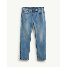 Quần jeans nam ROUTINE màu Xanh M/INDIGO . Form Slim cropped - 10F24DPA007 | LASTORE MENSWEAR