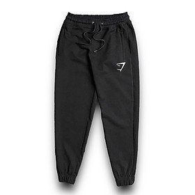 Quần jogger tập gym nam thể thao oversize DOGYMSHOP logo thêu, chất thun nỉ dày dặn QGQD4