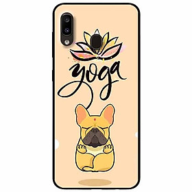 Ốp lưng in cho Samsung A20/ A30 Mẫu Cún Yoga