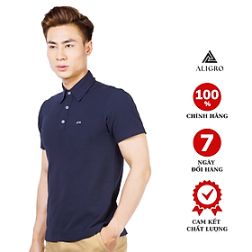 Aó phông ALGPLO10 màu Navy