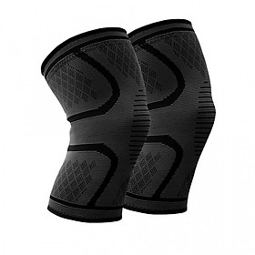 Băng Bảo Vệ Đầu Gối Thể Thao Nam Nữ Cao Cấp Running Anti-skid Kneepad AOLIKES YE-7718 - Hàng Chính Hãng