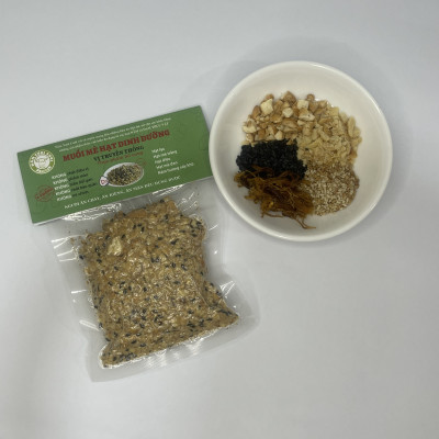 Muối Mè, Muối Lạc Hạt Dinh Dưỡng 50g Vị Truyền Thống