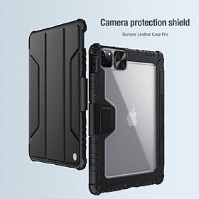 Bao da cho iPad Pro M1 2021 , iPad Pro 11 2020 NILLKIN BUMPER chống sốc thế hệ mới bảo vệ Camera - Hàng nhập khẩu