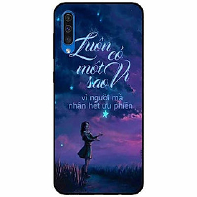 Ốp lưng in cho Samsung A70 Mẫu Luôn Có Một Vì Sao