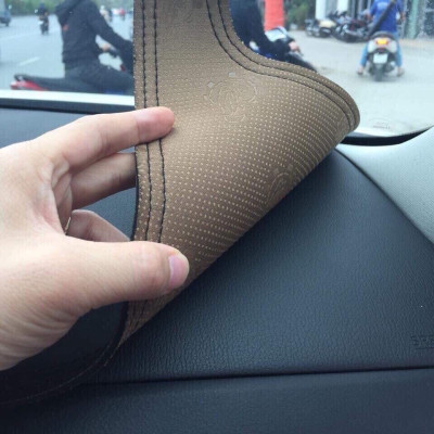 Thảm da Taplo vân carbon Cao cấp dành cho xe Toyota Camry 2012-2018