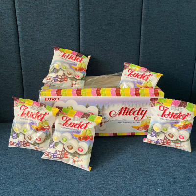 Kẹo Dẻo Euro Marshmallow Mildy – Mềm Mịn, Ngọt Dịu – Gói 5g [Hàng Thái Lan]