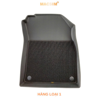 Thảm lót sàn ô tô 2 lớp cao cấp dành cho xe Kia Sonet (sd3) nhãn hiệu Macsim - ( Giảm giá nhưng chất lượng không giảm)