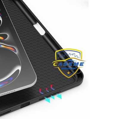 [iPad Air 6 M2] Bao Da Dành Cho iPad Air 6 11 inch M2 2024, iPad Air 6 13 inch M2 2024 Dux Ducis Domo Series Có Khe Cắm Bút - Hàng Chính Hãng