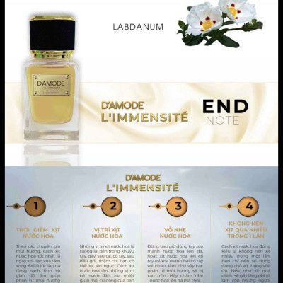 Nước hoa cao cấp độc quyền Damode L