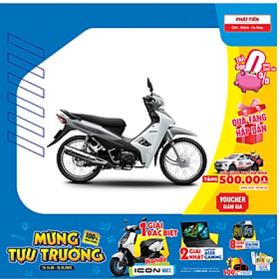 Xe máy Honda Wave Alpha 2024 Phiên bản Cổ Điển