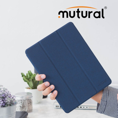 Bao da iPad pro 11 inch 2018 hiệu Mutural _ Xanh_ Hàng nhập khẩu