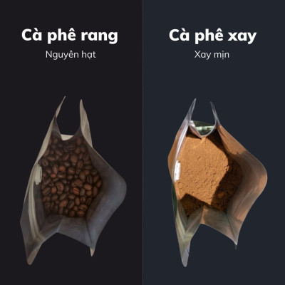 Cà phê pha phin CULI ROBUSTA 250g cafe nguyên chất hương vị đắng đậm đà nhiều cafein dành cho dân ghiền cà phê mạnh