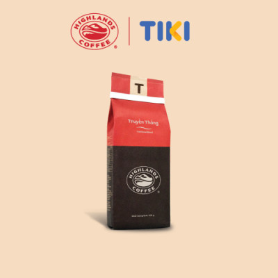 Cà phê Rang xay Truyền Thống Highlands Coffee 200g
