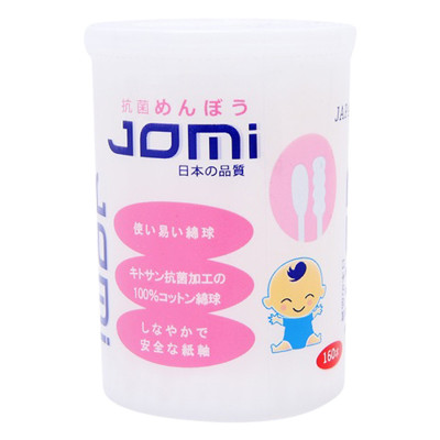 Combo 3 Bông Tăm Kháng Khuẩn Jomi (160 Que/Hộp)