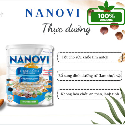 NANOVI THỰC DƯỠNG - TRỌN VẸN DINH DƯỠNG TỪ CÁC LOẠI HẠT