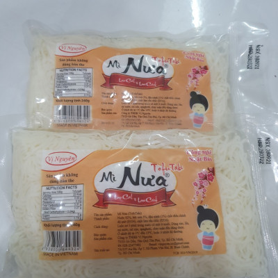 Combo 5 Gói Mì Nưa Vị Nguyên Das Keto 240g