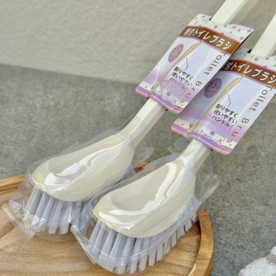 Chổi cọ toilet cán dài, đầu cong Seiwa Pro 40cm