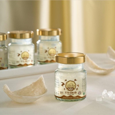 [CHÍNH HÃNG] Yến Sào Hoàng Kim - Hộp Quà Lộc Phát Phú Quý (50g Tổ Yến Thượng Hạng & 4 Hũ Yến Mix 2 Vị) - Quà Tết Doanh Nghiệp, Biếu Tặng Đối Tác