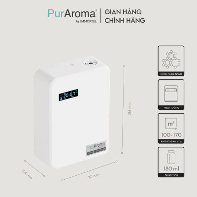 Máy Khuếch Tán Công Nghiệp PurAroma WB 150 - Công Nghệ Nano Khuếch Tán Siêu Âm