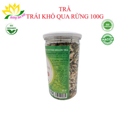 TRÀ TRÁI KHỔ QUA RỪNG hũ 100g & hũ 120g - HƯƠNG SEN VIỆT