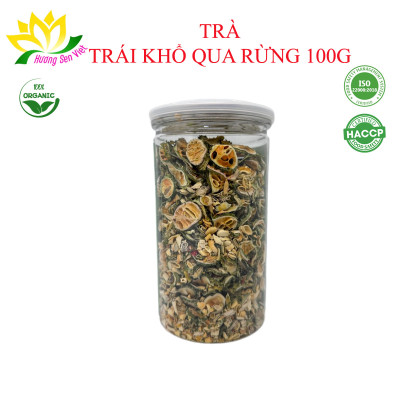 TRÀ TRÁI KHỔ QUA RỪNG hũ 100g & hũ 120g - HƯƠNG SEN VIỆT