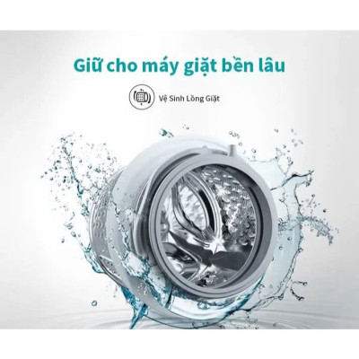 Máy Giặt Hisense Inverter Cửa Ngang WFQA1043BT 10.5kg Diệt Khuẩn 99%, Tiết Kiệm Điện, Bảo Hành 3 Năm - Hàng Chính Hãng