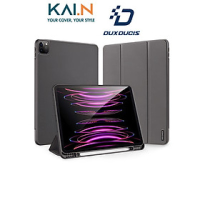 Bao Da Dux Ducis Domo Series Dành Cho iPad Pro 12.9 2020 / 2021 / 2022 Có Khe Cắm Bút, Tự Động Tắt Mở - HÀNG CHÍNH HÃNG