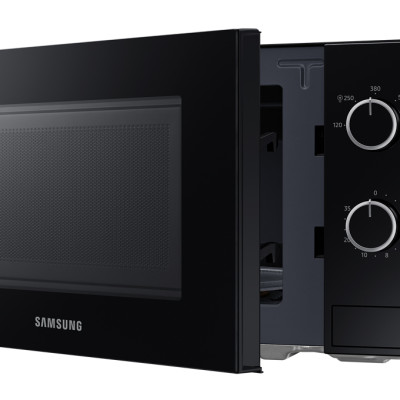 Lò vi sóng không nướng Samsung MS20A3010AL/SV 20 lít , màu đen, công suất 700W - Hàng chính hãng