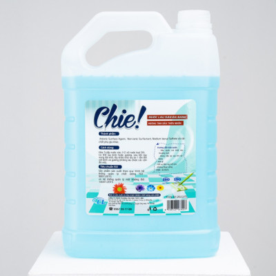 Nước lau sàn Chie! siêu đậm đặc, siêu tiết kiệm, chiết suất từ thiên nhiên sạch khuẩn, an toàn thân thiện môi trường can 3.8 lít