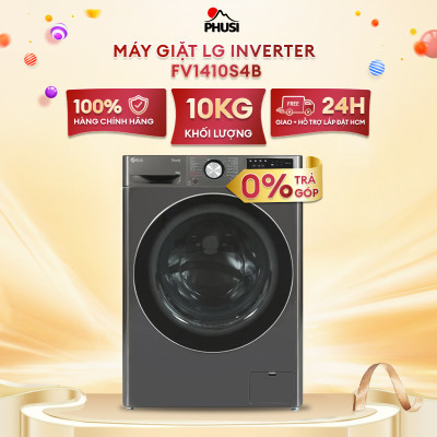 Máy giặt LG AI DD Inverter 10 kg FV1410S4B - Hàng Chính Hãng - Giao HCM