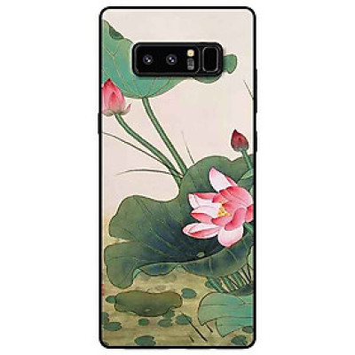 Ốp lưng in cho Samsung Note 8 Mẫu Sen Vươn Lên