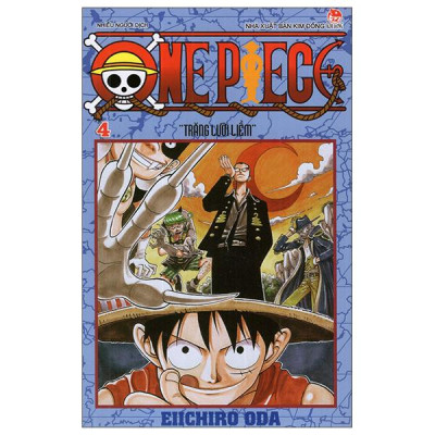 Sách - One Piece - Tập 4 - Trăng Lưỡi Liềm (Tái Bản 2025)