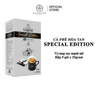Trung Nguyên Legend - Cà phê hoà tan rang xay 3in1 Special Edition - Hộp 9 gói x 25gr